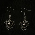 Handmade earrings silver new
