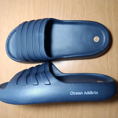 Ocean Addicts Slides slippers, size 38, navy blue