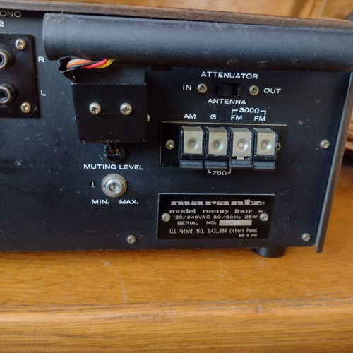 Marantz Model Twenty-Four preamp tuner like new