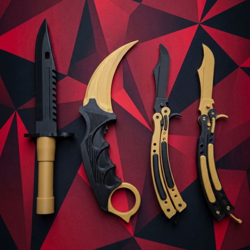 Counter Strike 3d printed knives new for decoration and cosplay