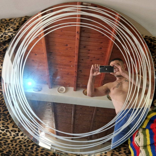 Italian Milanode mirror 81cm new