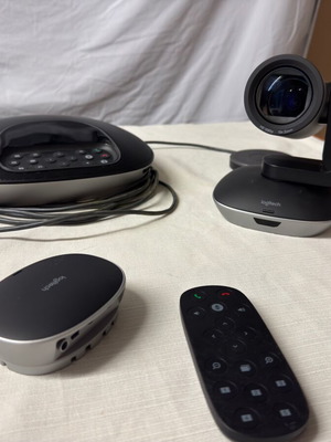 Σετ Logitech κάμερας συνεδριάσεων με προαιρετικό εξωτερικό μικρόφωνο