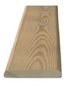Straight window sill 57x9 mm Swedish wood new