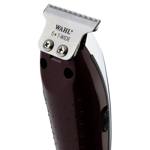 Wahl Cordless Detailer Li trimmer with adjustable T-blade, new
