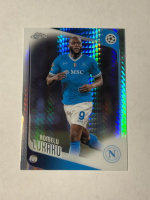 Lukaku Silver Napoli collectible card like new