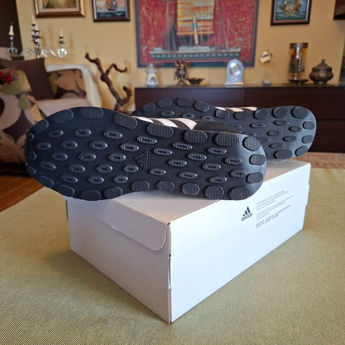 Adidas Run 60s 3.0 sneakers, size 44, black and white