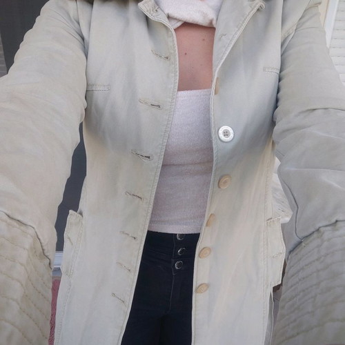 Kenvelo vintage trench coat used, beige, size M