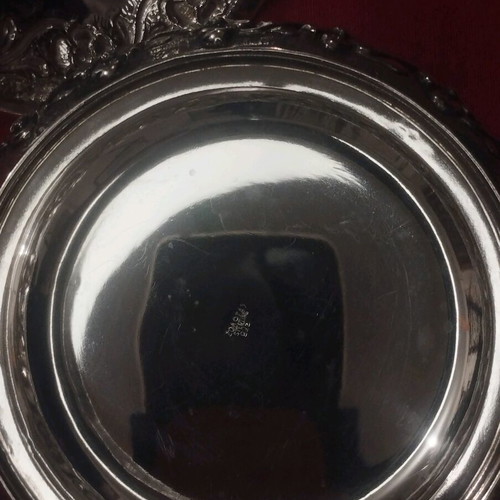 Silver 925 fondantière with lid by Zolotas like new