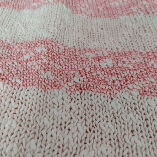 Marks & Spencer cotton sweater used in pink and white, sizes S M L