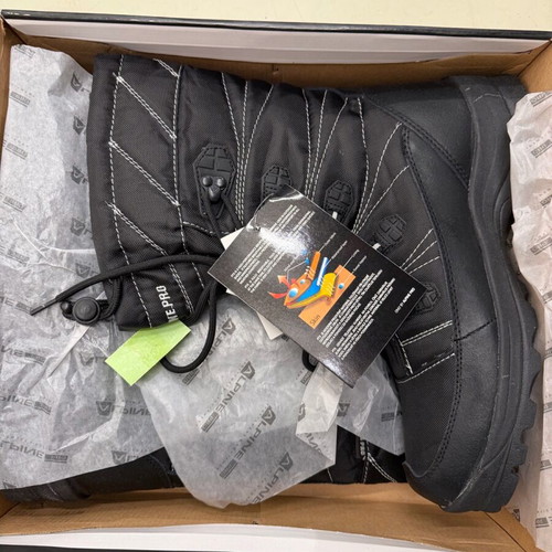 Alpine Pro Waterproof Shoes New, Size 44, Black Boots