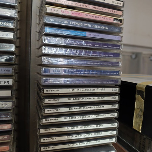 Classical music CD collection, pack of 40