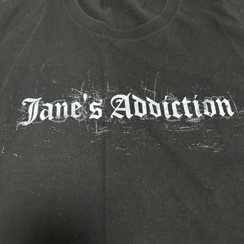 Jane's Addiction Vintage 2000's Concert Tour T-Shirt Men's XL Black like new