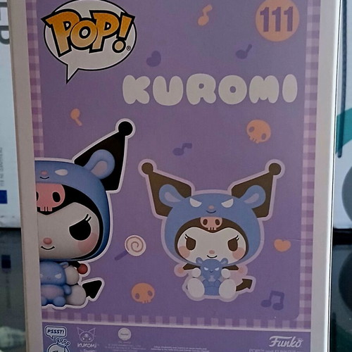 Funko Pop! Kuromi as Baku Flocked vinyl figure new, limited edition