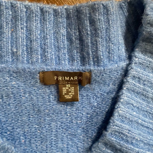 Primark-Atmosphere Long Blue Oversize XS Sweater Like New