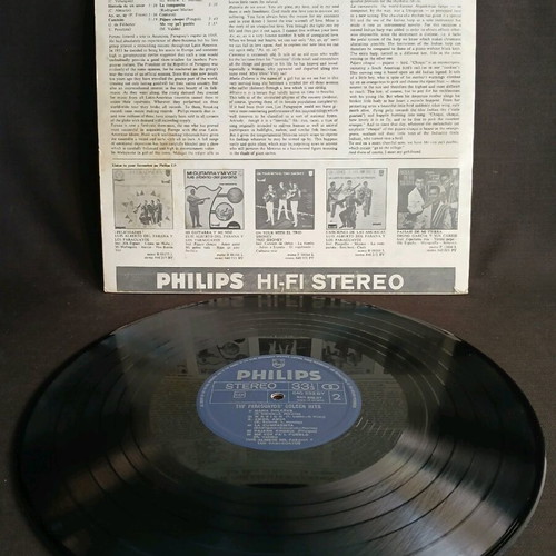 The Paraguayos Golden Hits vinyl used, latin