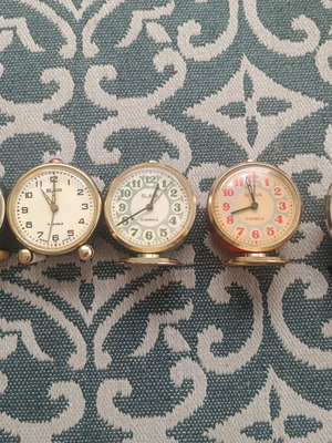 Slava alarm clock lot from USSR