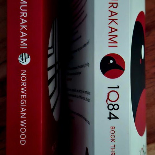 Murakami Norwegian Wood and IQ84 Book Three English new compact edition