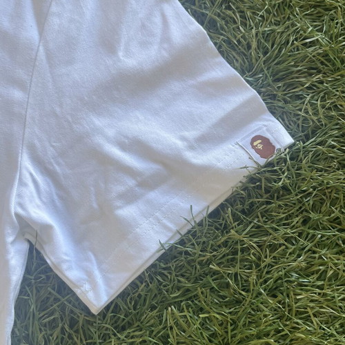 Bape T-shirt white size M like new with tags