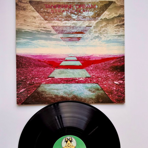 Tangerine Dream Stratosfear LP used, electronic genre, 1st UK 1976