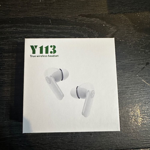 Y113 TWS Mini Wireless Earbuds new with charging case