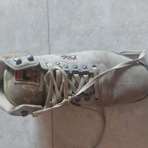 Fila Vintage Suede Hiking Boots used, size 46, 90s retro