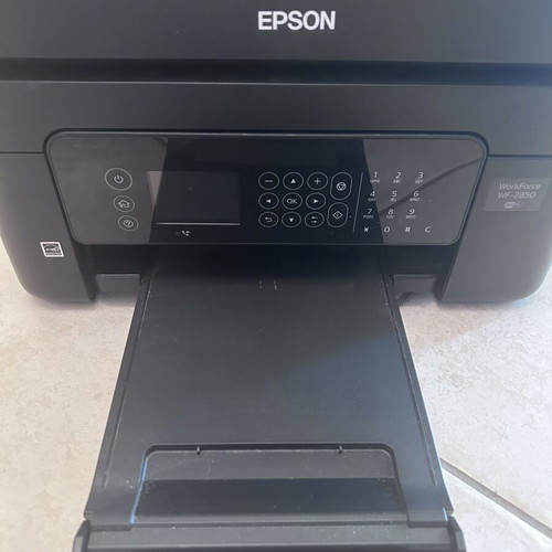 Epson WorkForce WF-2850 multifunction printer used, faulty