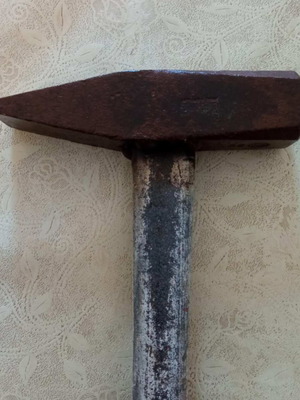 Σφυρι πολυ παλιο με σφραγιδες ιδιοκατασκευη με σωληνα !!!