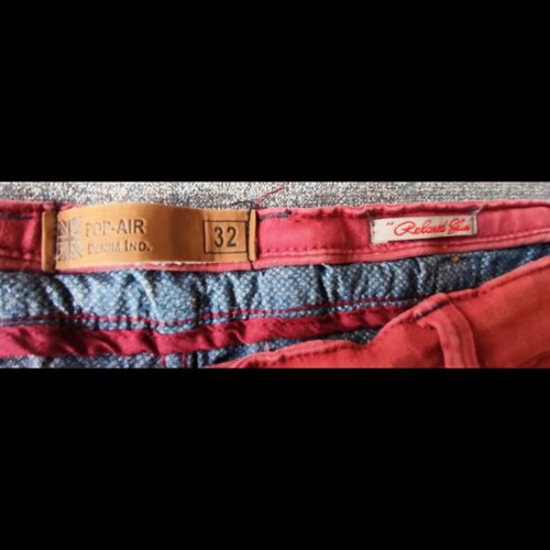 Pop Air men's pants like new, size M, red