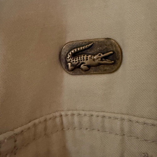 Lacoste spring and summer jacket like new, beige