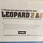 Leopard 2A6 τηλεκατευθυνόμενο τανκ Heng Long σαν καινούργιο