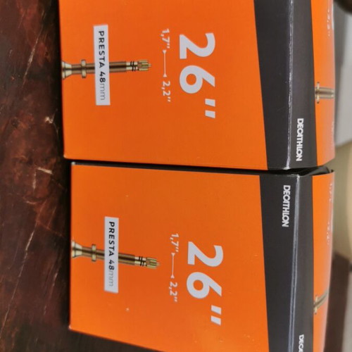 Bicycle inner tubes 26'' new, pack