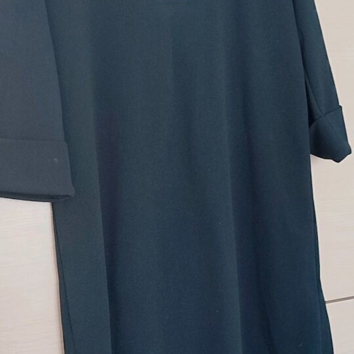 Zara dress new, black, small to medium, crepe elastic fabric