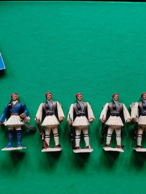 Athina Pal Evzones toy soldiers like new