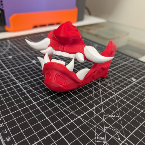 Oni Mask PS5 Controller Holder custom 3D printed