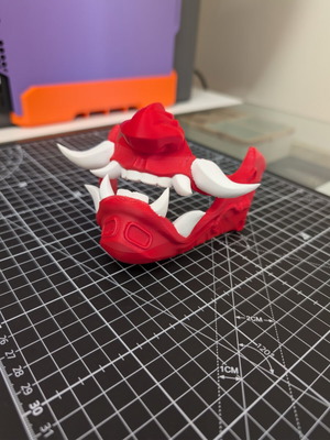 Oni Mask PS5 Controller Holder custom 3D printed