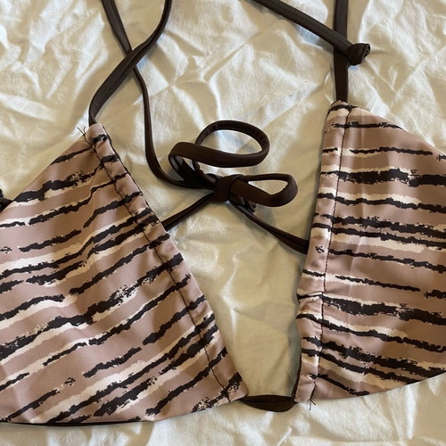 Sinsay bikini swimsuit set new, brown colorful, small/large