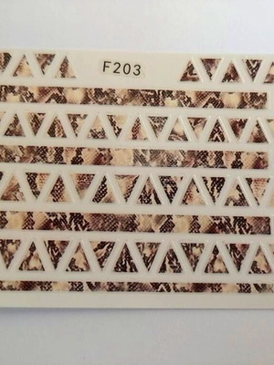 Αυτοκόλλητα 3D νυχιών 2 τεμ. F-203, FAM-003 νέα