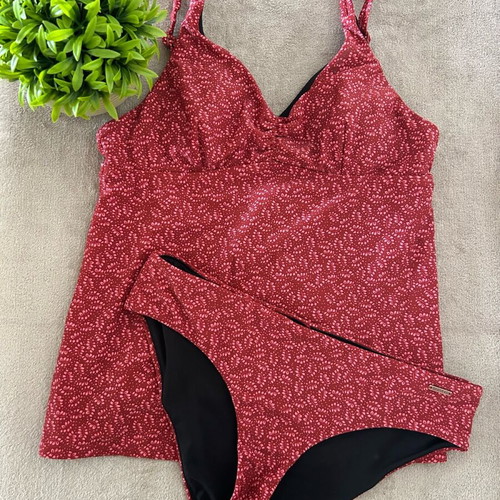 Swimsuit set new, size M, red