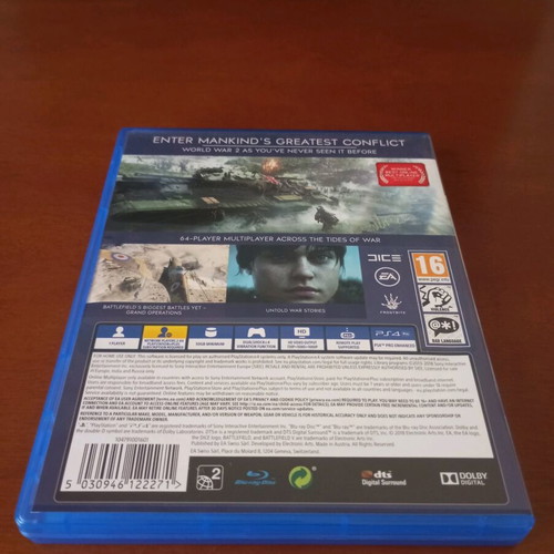 Battlefield V PS4 like new, physical disc