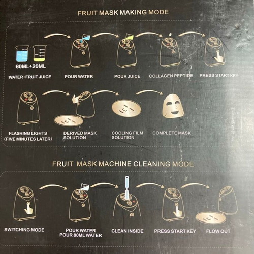 Face mask creation machine new with your own materials