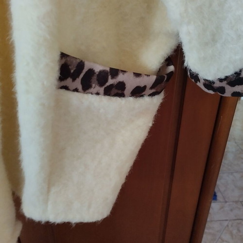 White XXL jacket coat new by Greek brand