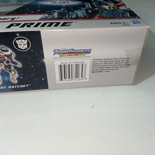 Transformers Optimus Prime Movie Trilogy Series toy like new