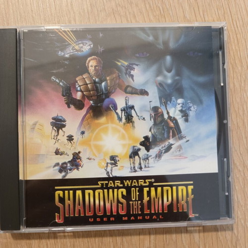 Starwars Shadows of the Empire PC game used, big box edition