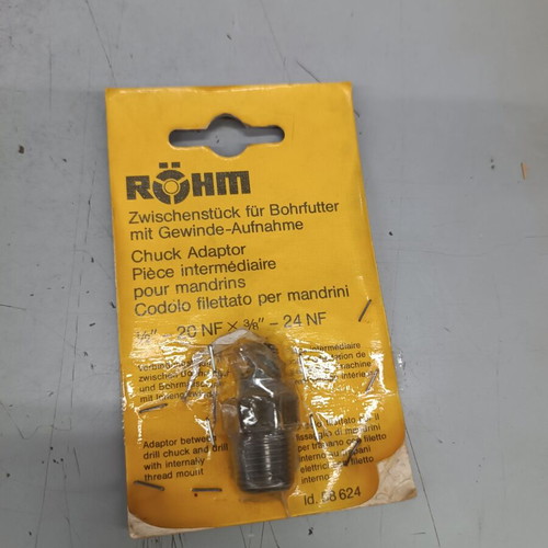 Chuck adaptor 1/2-3/8 new for drill chuck