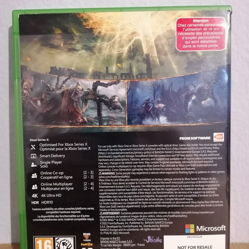 Elden Ring Xbox One and Series X promo display case used