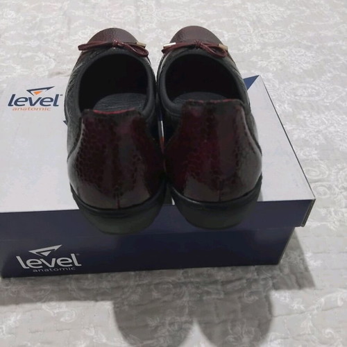 Level Anatomic ballerina shoes size 39 bordeaux leather new