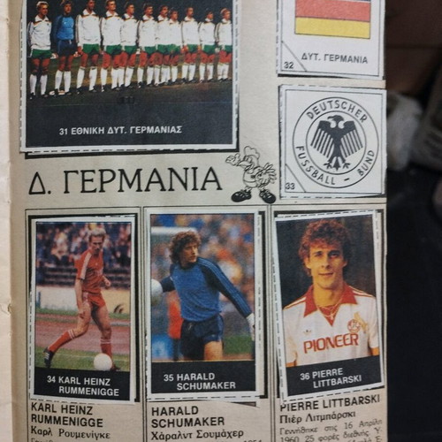Pan-European Football Championship 84 Bleck Album like new