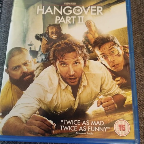 The Hangover Part III Blu-ray like new with English and Italian subtitles