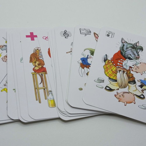 Moutzouris children's card game Schwarzer Peter 23 cards