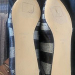 Zara mules size 42 like new, comfortable, black and silver